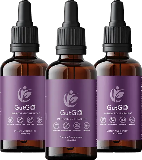 Gut Go herbal drops — clinically formulated Japanese blend for a healthier, calmer digestive tract